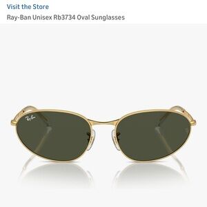 Ray-Ban Unisex Rb3734 Oval Sunglasses